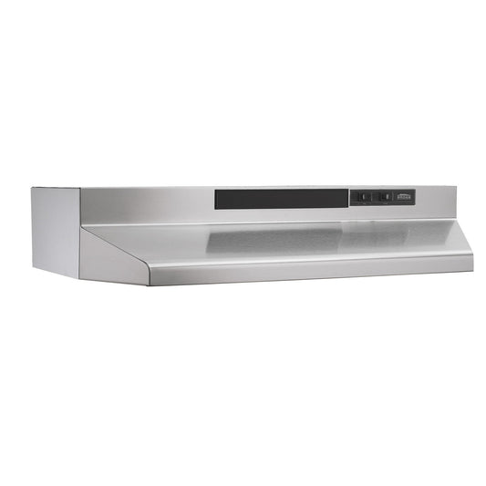 Broan 433004 Broan® 30-Inch Convertible Under-Cabinet Range Hood, Stainless Steel