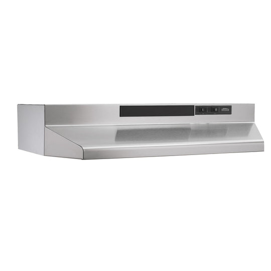 Broan BUEZ330SS Broan® 30-Inch Convertible Under-Cabinet Range Hood W/ Easy Install System, 220 Cfm, Stainless Steel