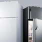 Summit BKRF18PL 18 Cu.Ft. Break Room Refrigerator-Freezer With Factory-Installed Nist Calibrated Alarm/Thermometers