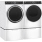Ge Appliances GFD85ESSNWW Ge® 7.8 Cu. Ft. Capacity Smart Front Load Electric Dryer With Steam And Sanitize Cycle