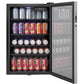Haier HEBF100BXS 150-Can Beverage Center