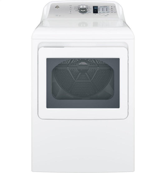 Ge Appliances GTD65GBSJWS Ge® 7.4 Cu. Ft. Capacity Aluminized Alloy Drum Gas Dryer With Sensor Dry