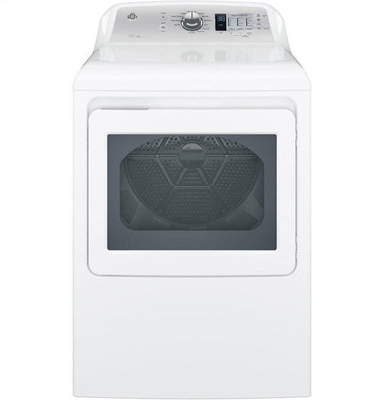 Ge Appliances GTD65GBSJWS Ge® 7.4 Cu. Ft. Capacity Aluminized Alloy Drum Gas Dryer With Sensor Dry