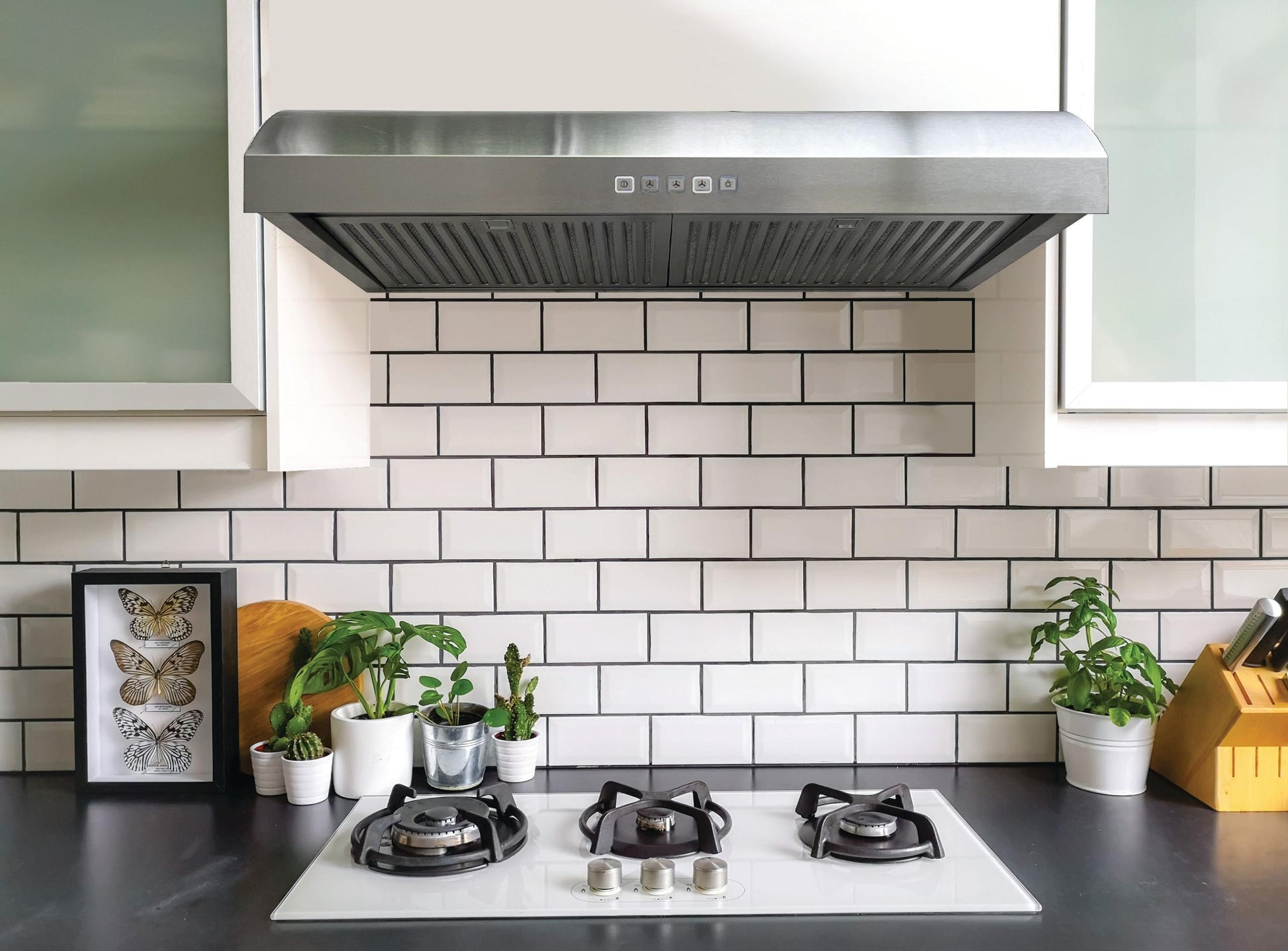 Xo Appliance XOE230B 30" 400 Cfm Under Cabinet Range Hood Black