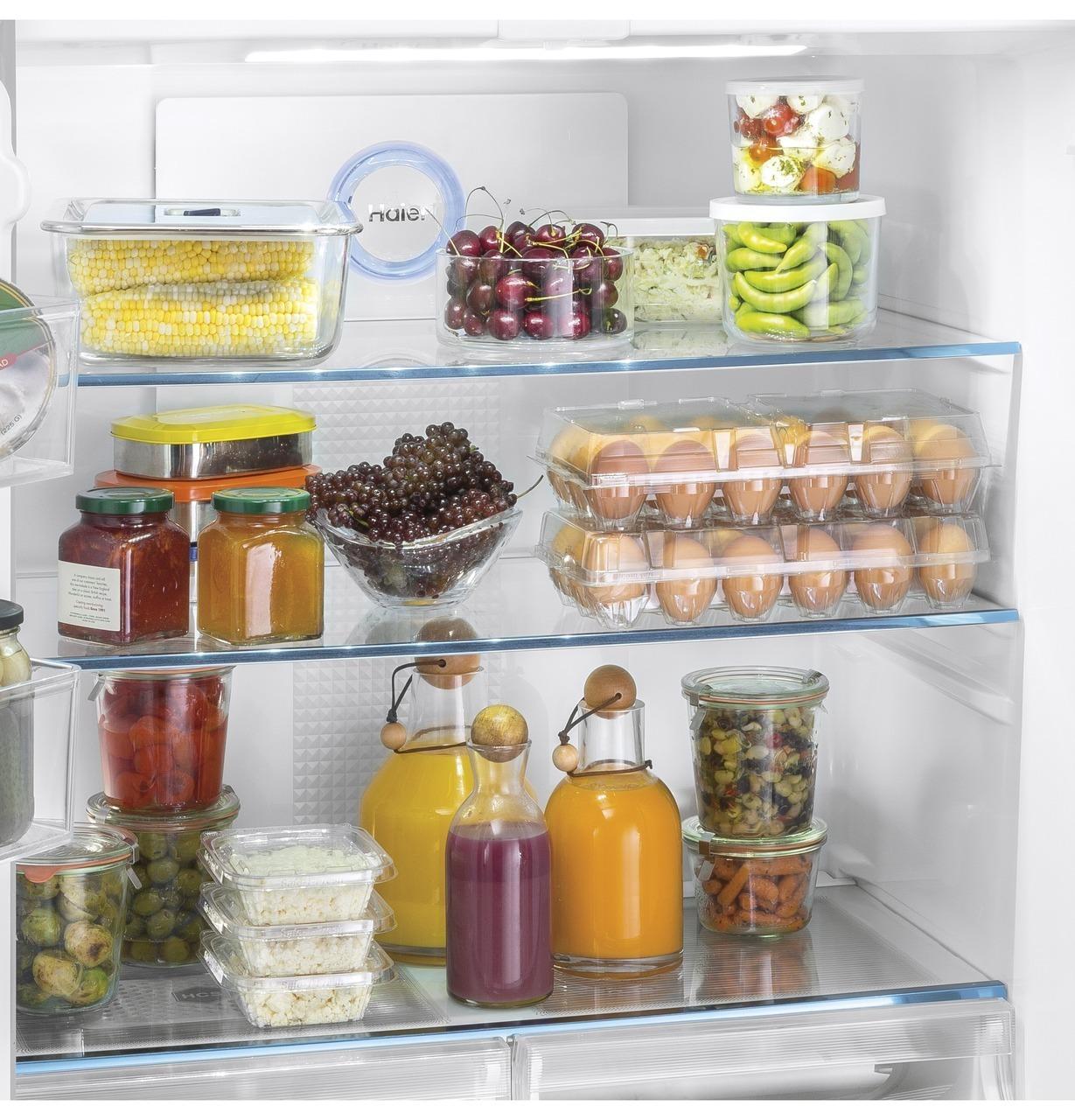 Haier QHE16HYPFS 16.4 Cu. Ft. Quad Door Refrigerator