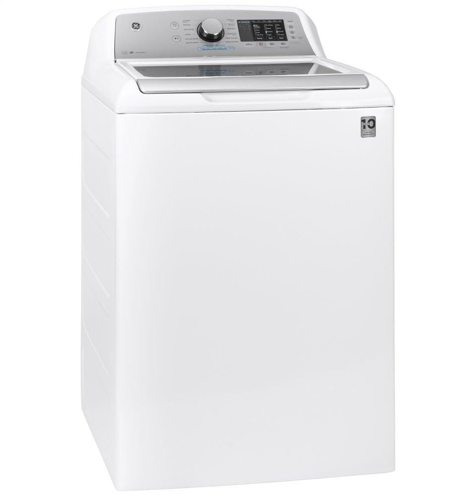 Ge Appliances GTW720BSNWS Ge® 4.8 Cu. Ft. Capacity Washer With Sanitize W/Oxi And Flexdispense&#8482;