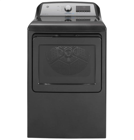 Ge Appliances GTD84GCPNDG Ge® 7.4 Cu. Ft. Capacity Smart Aluminized Alloy Drum Gas Dryer With Sanitize Cycle And Sensor Dry