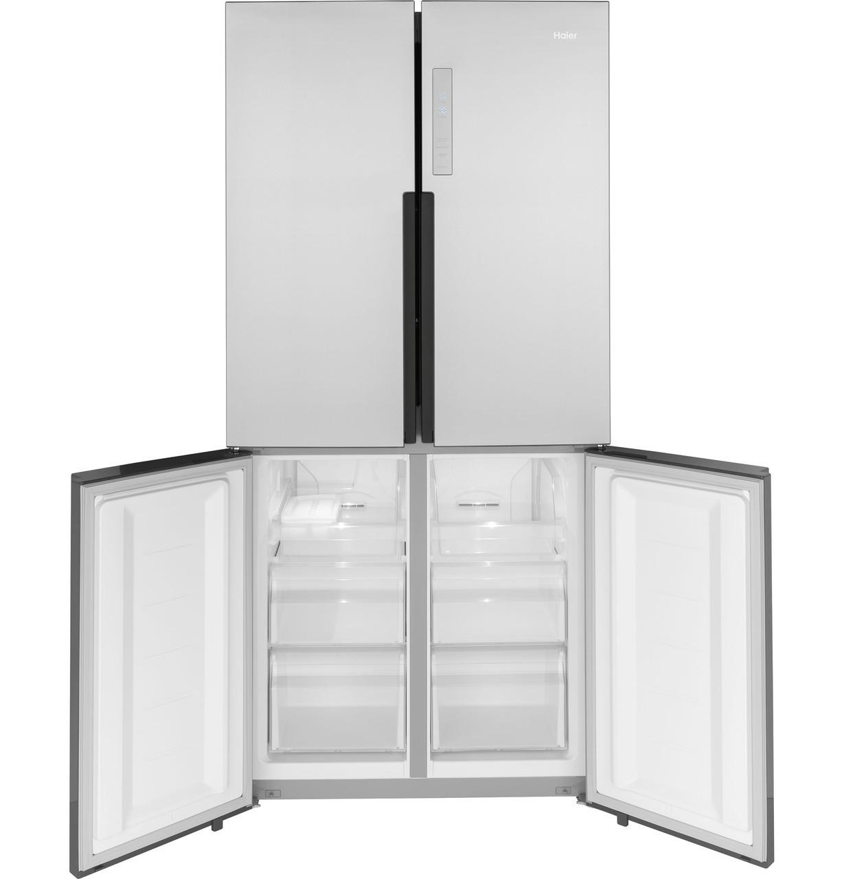 Haier QHE16HYPFS 16.4 Cu. Ft. Quad Door Refrigerator