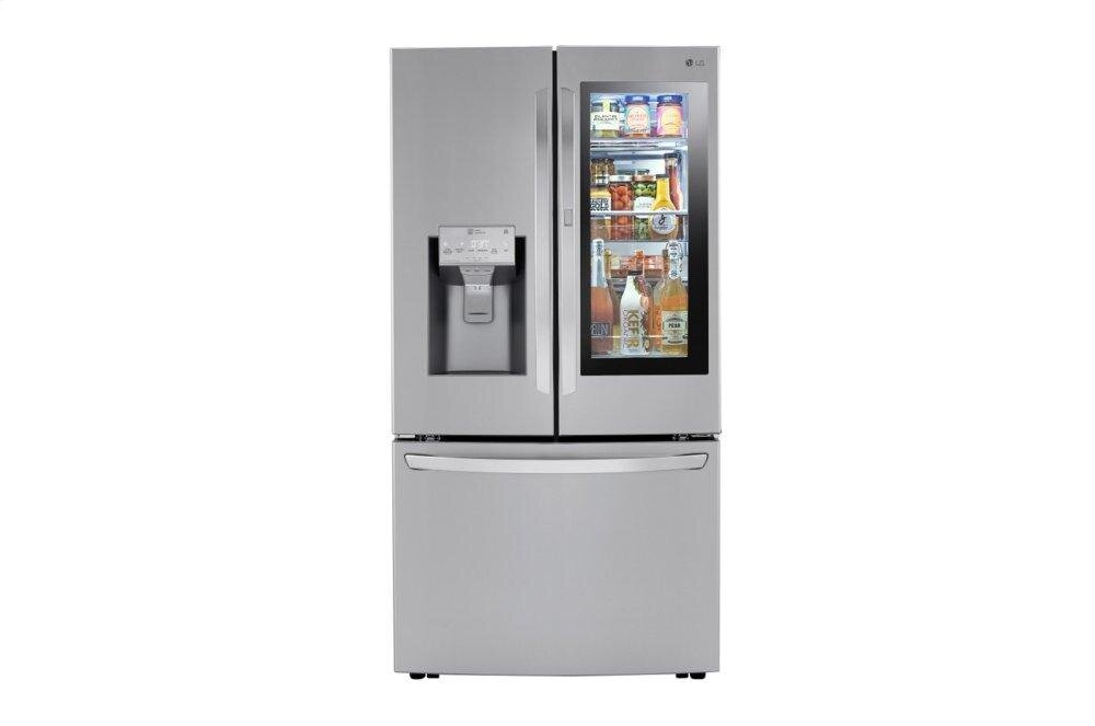 Lg LRFVS3006S 30 Cu. Ft. Smart Wi-Fi Enabled Instaview™ Door-In-Door® Refrigerator With Craft Ice™ Maker