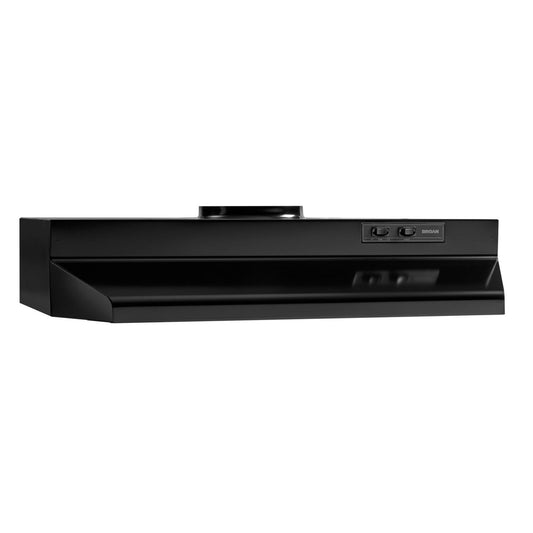 Broan 423023 Broan® 30-Inch Under-Cabinet Range Hood, Black