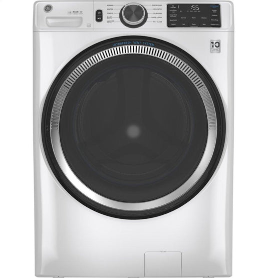 Ge Appliances GFW550SSNWW Ge® 4.8 Cu. Ft. Capacity Smart Front Load Energy Star® Washer With Ultrafresh Vent System With Odorblock&#8482; And Sanitize W/Oxi