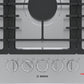 Bosch NGM5658UC 500 Series Gas Cooktop 36'' Stainless Steel Ngm5658Uc