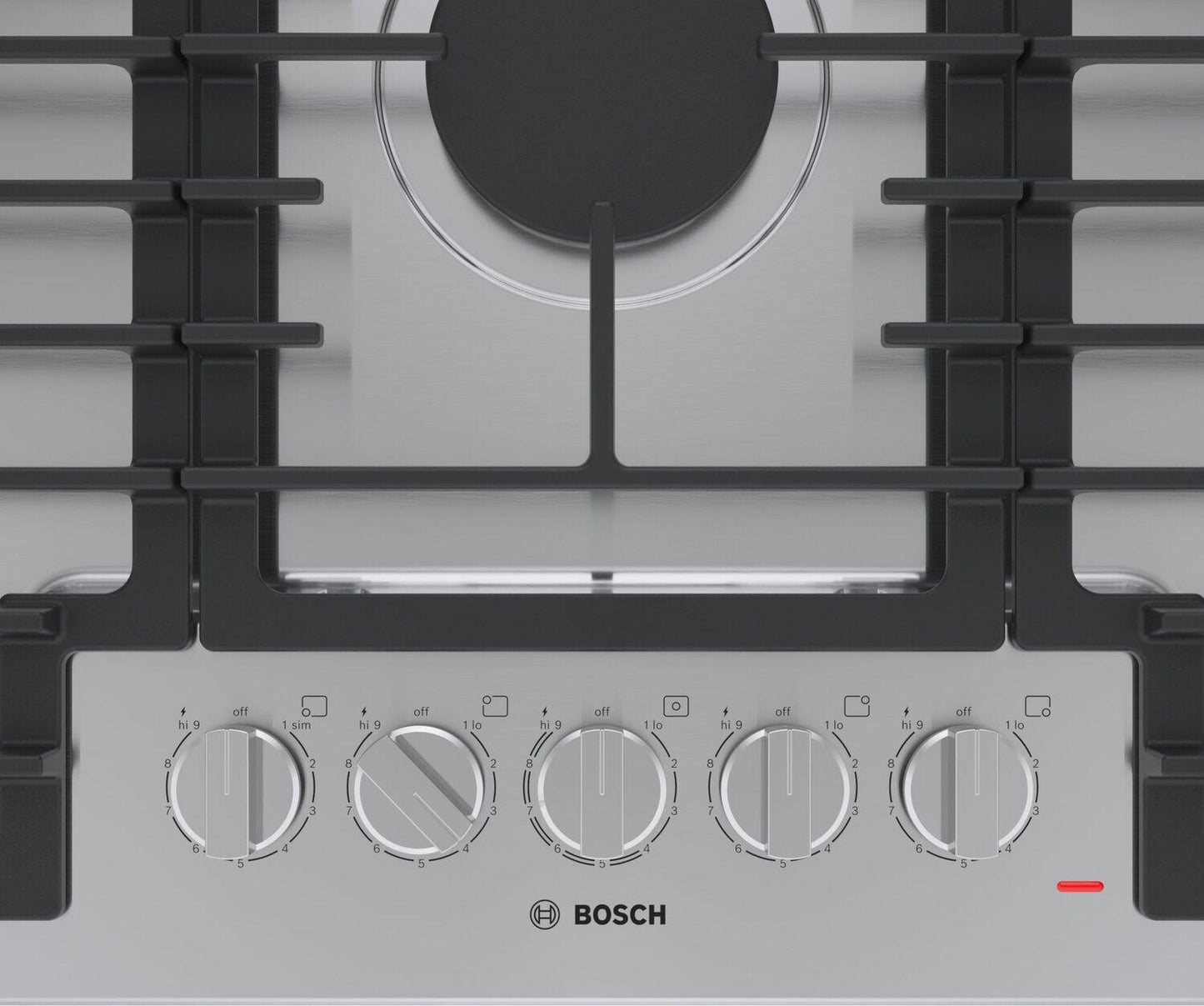 Bosch NGM5658UC 500 Series Gas Cooktop 36'' Stainless Steel Ngm5658Uc