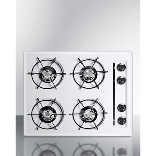 Summit WNL033 24" Wide 4-Burner Gas Cooktop