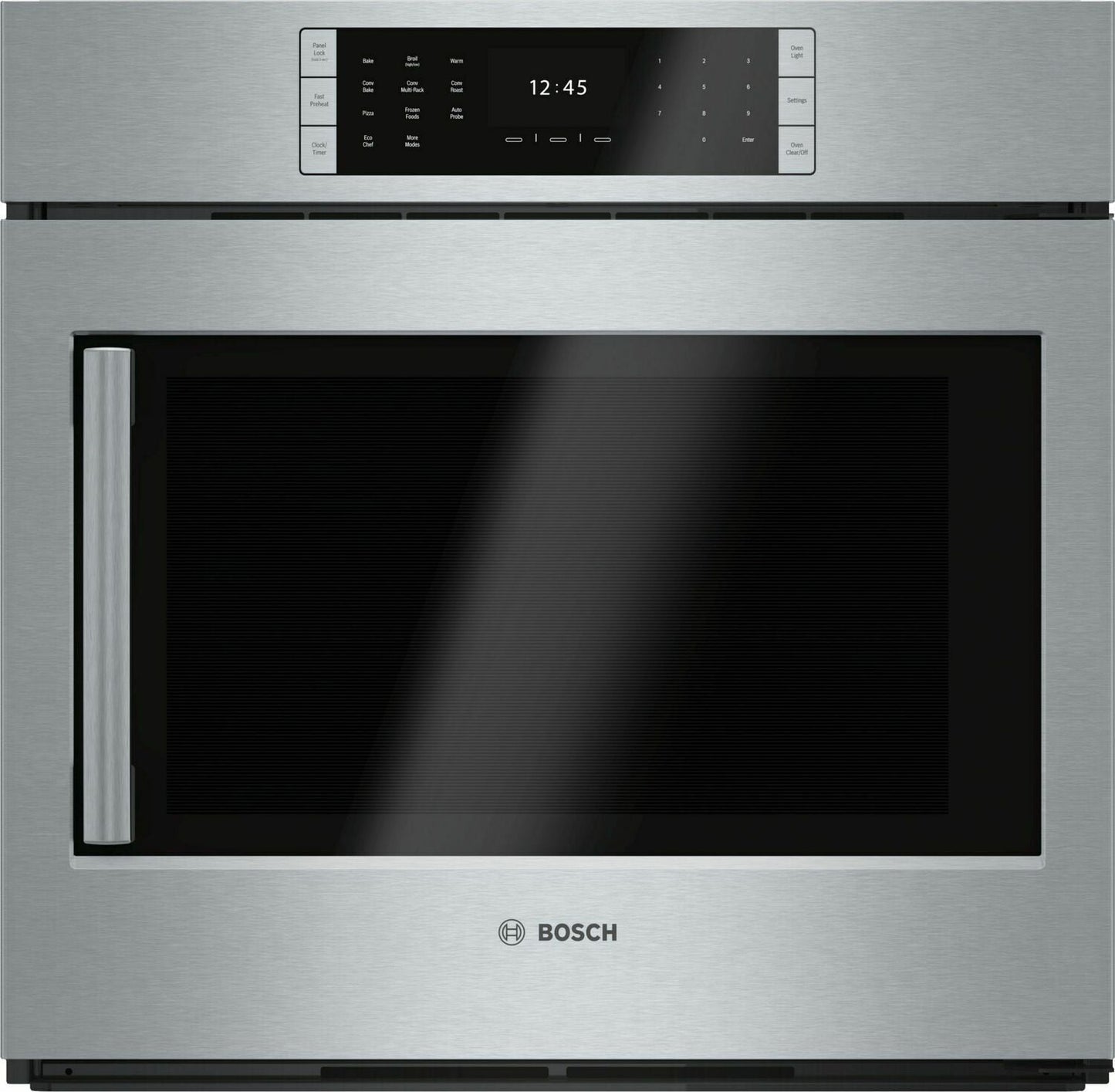 Bosch HBLP451RUC Benchmark Series, 30", Single Wall Oven, Ss, Eu Conv., Tft Touch Control, Right Swing
