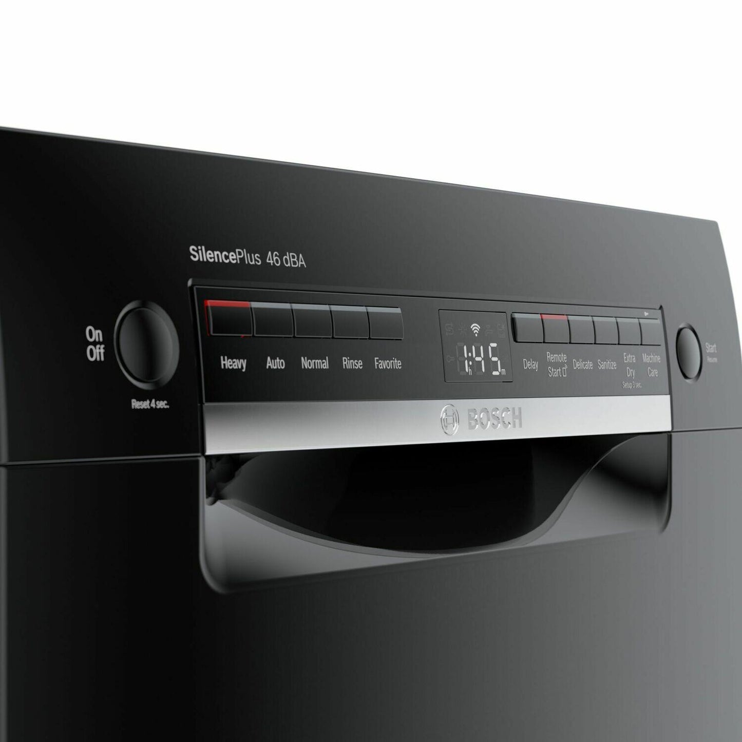 Bosch SPE53B56UC 300 Series Dishwasher 17 3/4'' Black Spe53B56Uc