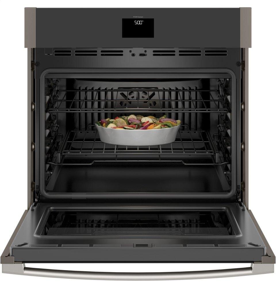 Ge Appliances JTS5000ENES Ge® 30" Smart Built-In Self-Clean Convection Single Wall Oven With Never Scrub Racks