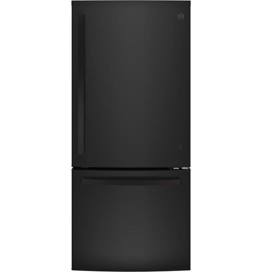 Ge Appliances GDE21EGKBB Ge® Energy Star® 21.0 Cu. Ft. Bottom-Freezer Refrigerator