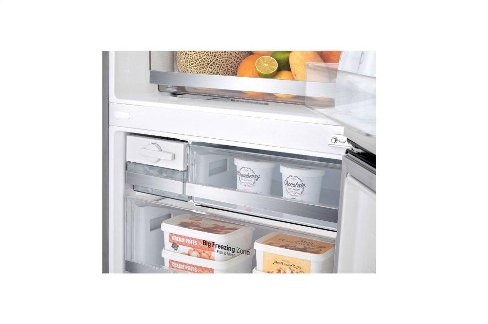 Lg LBNC15231V 15 Cu. Ft. Bottom Freezer Refrigerator