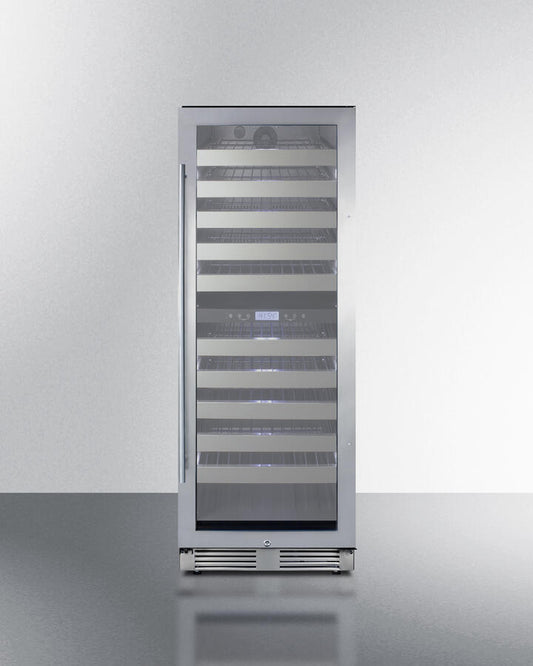 Summit SWCP2116 24" Wide Dual-Zone Wine Cellar
