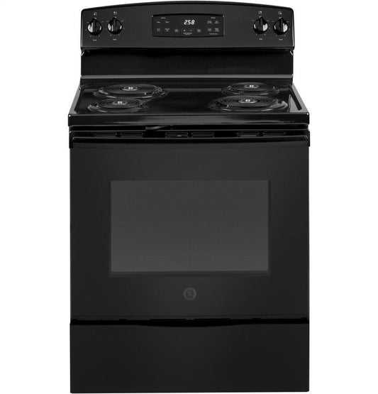 Ge Appliances JB258DMBB Ge® 30" Free-Standing Self-Clean Electric Range