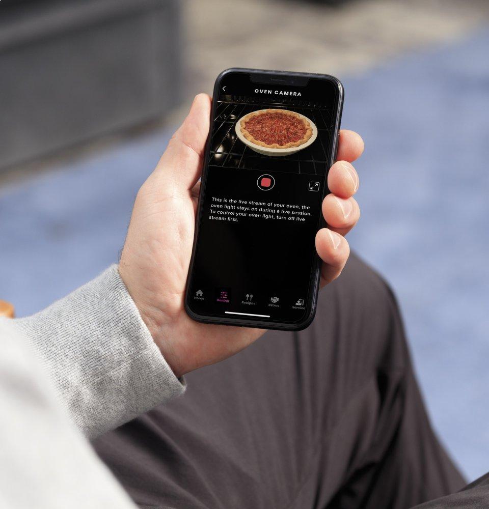 Ge Appliances PTD9000BNTS Ge Profile™ 30" Smart Built-In Convection Double Wall Oven With In-Oven Camera And No Preheat Air Fry