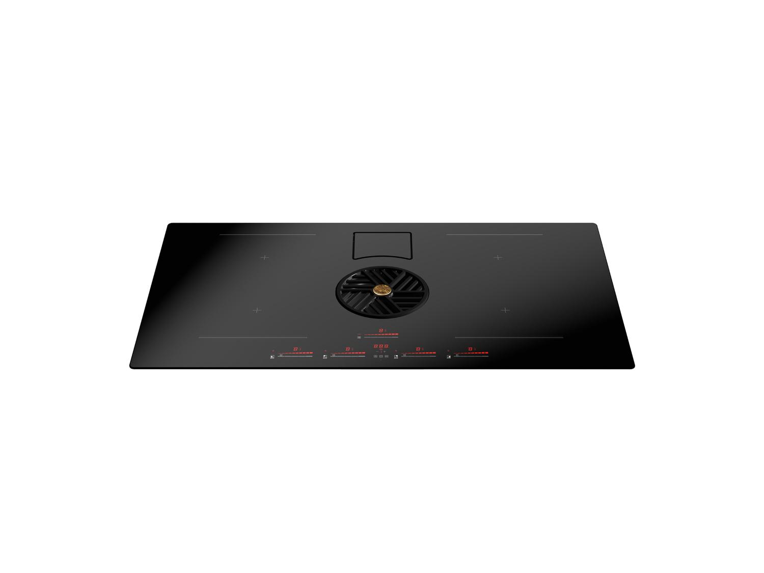 Bertazzoni PE364IDDNET 36" Induction Downdraft Cooktop Black Glass Nero