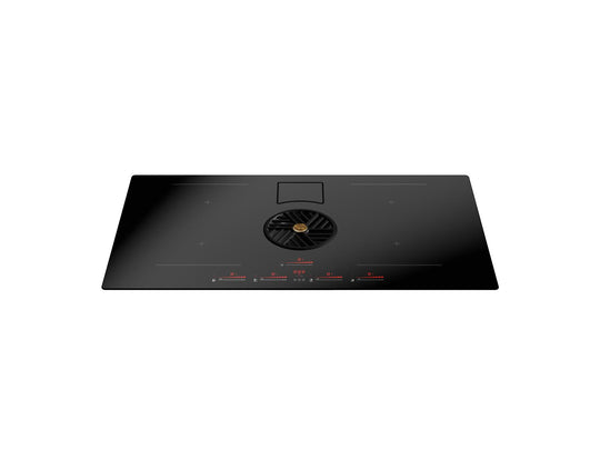 Bertazzoni PE364IDDNET 36" Induction Downdraft Cooktop Black Glass Nero