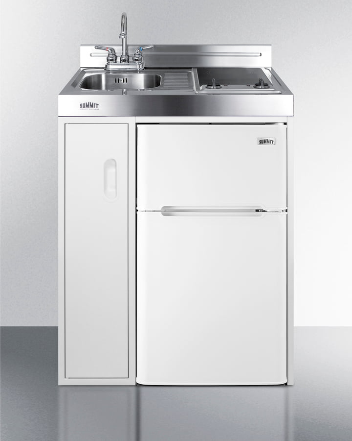 Summit C30ELGLASS 30" Wide All-In-One Kitchenette