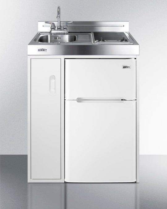 Summit C30ELGLASS 30" Wide All-In-One Kitchenette