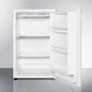 Summit FS603L Slim Counter Height Manual Defrost All-Freezer With 5 Cu.Ft. Capacity And Side-Mounted Lock; Replaces Fs60Ml