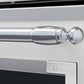 Bertazzoni HERT486GDFSXT 48 Inch Dual Fuel Range, 6 Brass Burners And Griddle, Electric Self Clean Oven Stainless Steel