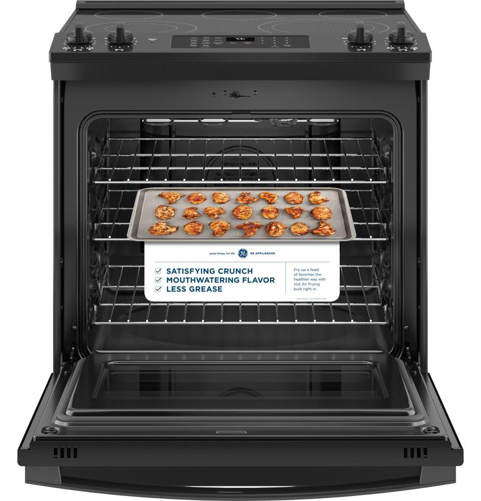 Ge Appliances JS760DPBB Ge® 30" Slide-In Electric Convection Range With No Preheat Air Fry