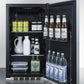 Summit FF195H34CSS Shallow Depth Built-In All-Refrigerator
