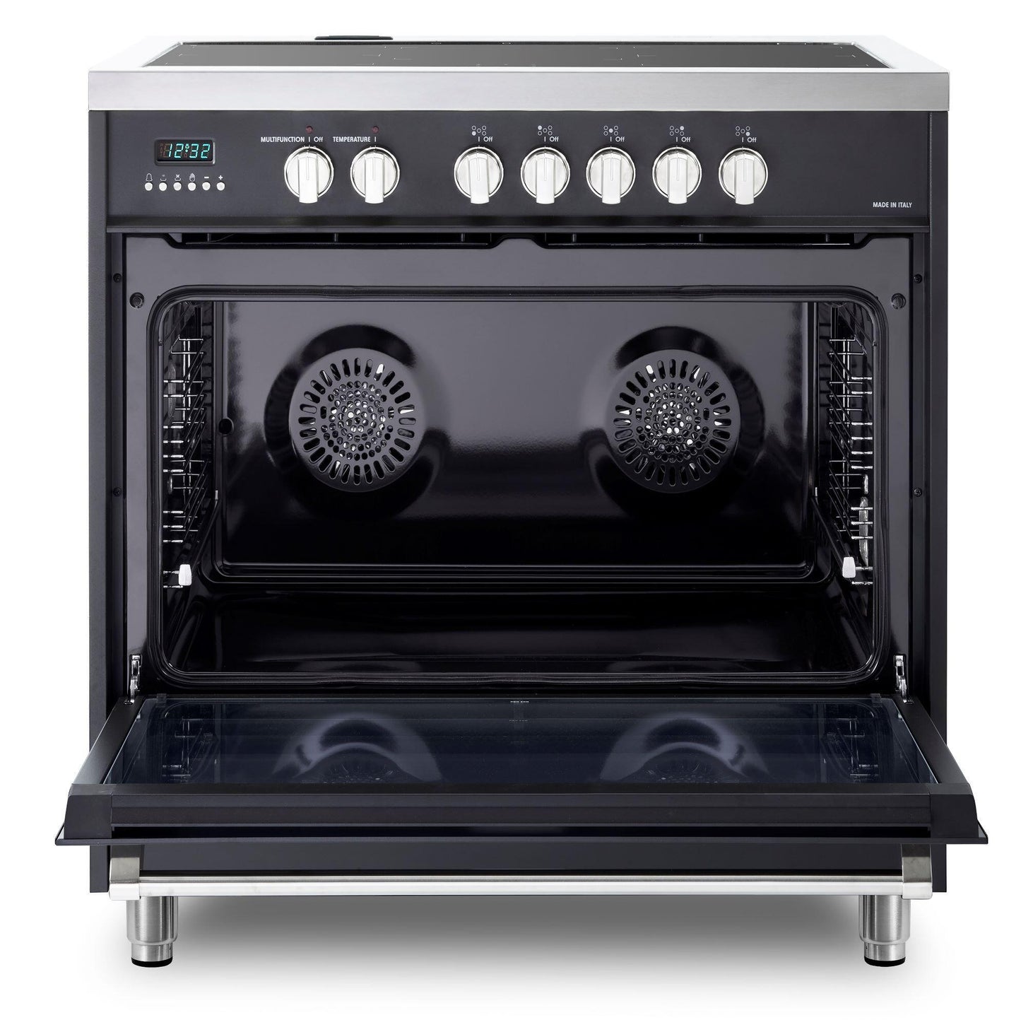 Verona VDFSIE365E Matte Black 36" Designer Induction Range