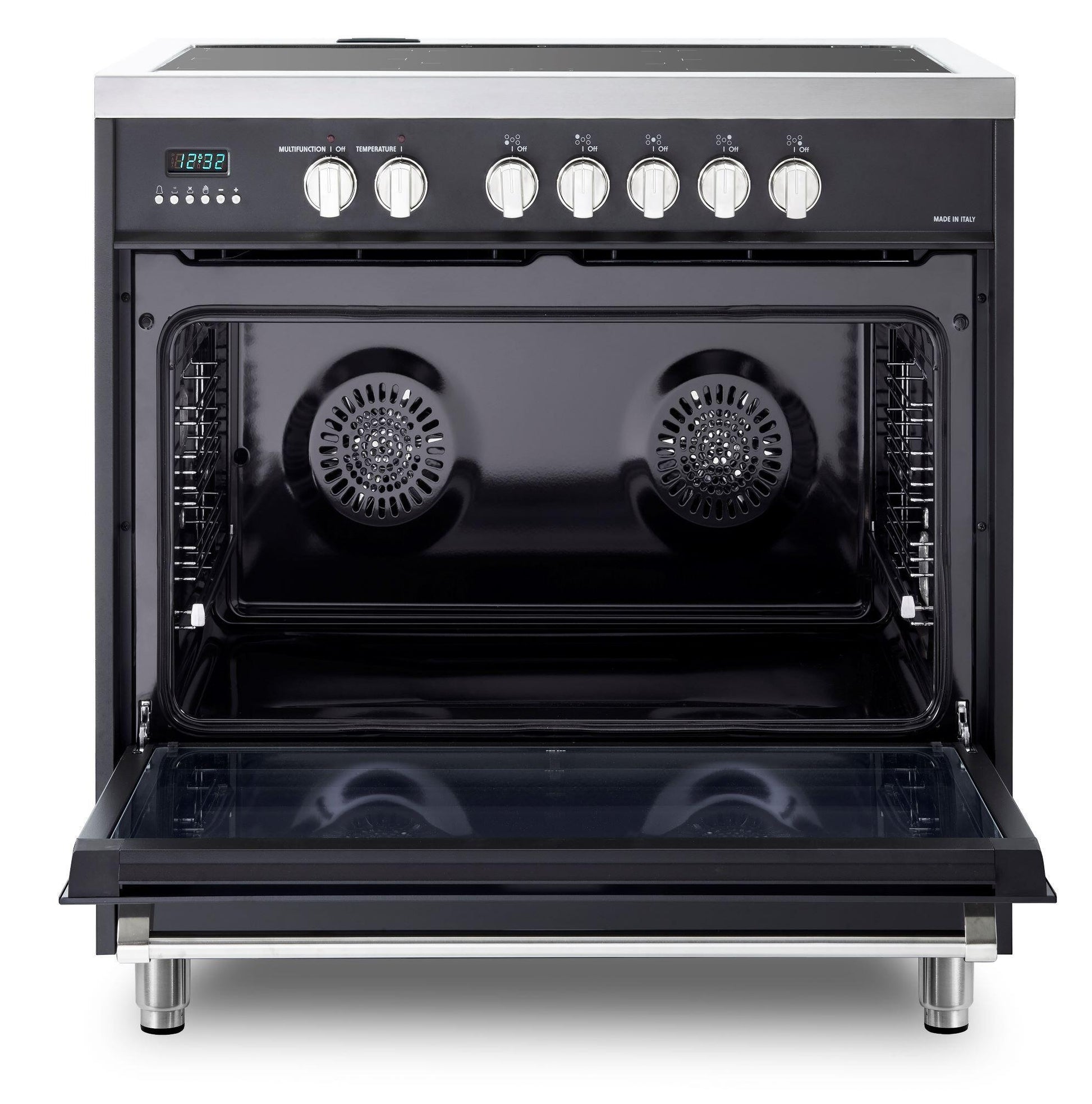 Verona VDFSIE365E Matte Black 36" Designer Induction Range