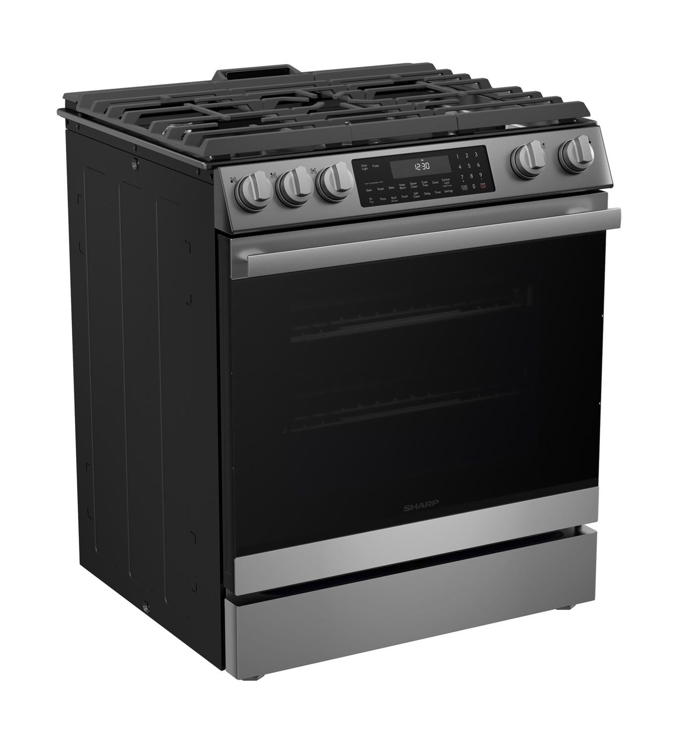 Sharp SSG3065JS 30 In. Gas Convection Slide-In Range With Air Fry