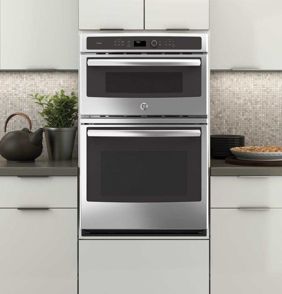 Ge Appliances PK7800SKSS Ge Profile™ 27" Built-In Combination Convection Microwave/Convection Wall Oven