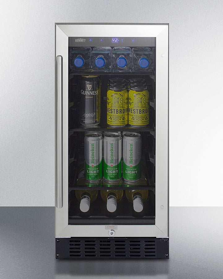 Summit ALBV15 15" Wide Built-In Beverage Center, Ada Compliant