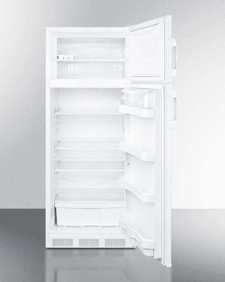 Summit CP133 Two-Door Refrigerator-Freezer With Cycle Defrost And Slim 24