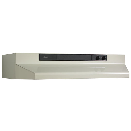 Broan 463002 Broan® 30-Inch Convertible Under-Cabinet Range Hood, 220 Cfm, Bisque