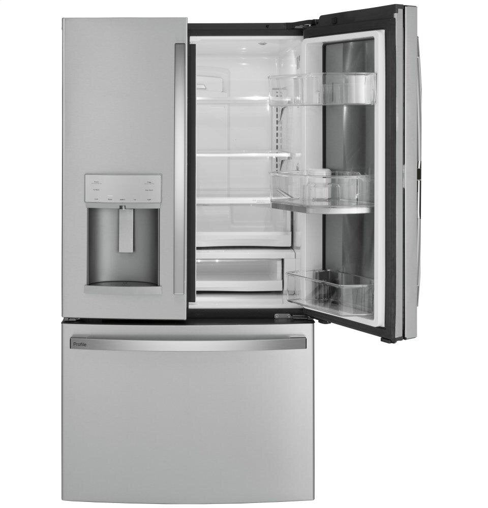 Ge Appliances PFD28KYNFS Ge Profile™ Series 27.7 Cu. Ft. Fingerprint Resistant French-Door Refrigerator With Door In Door And Hands-Free Autofill