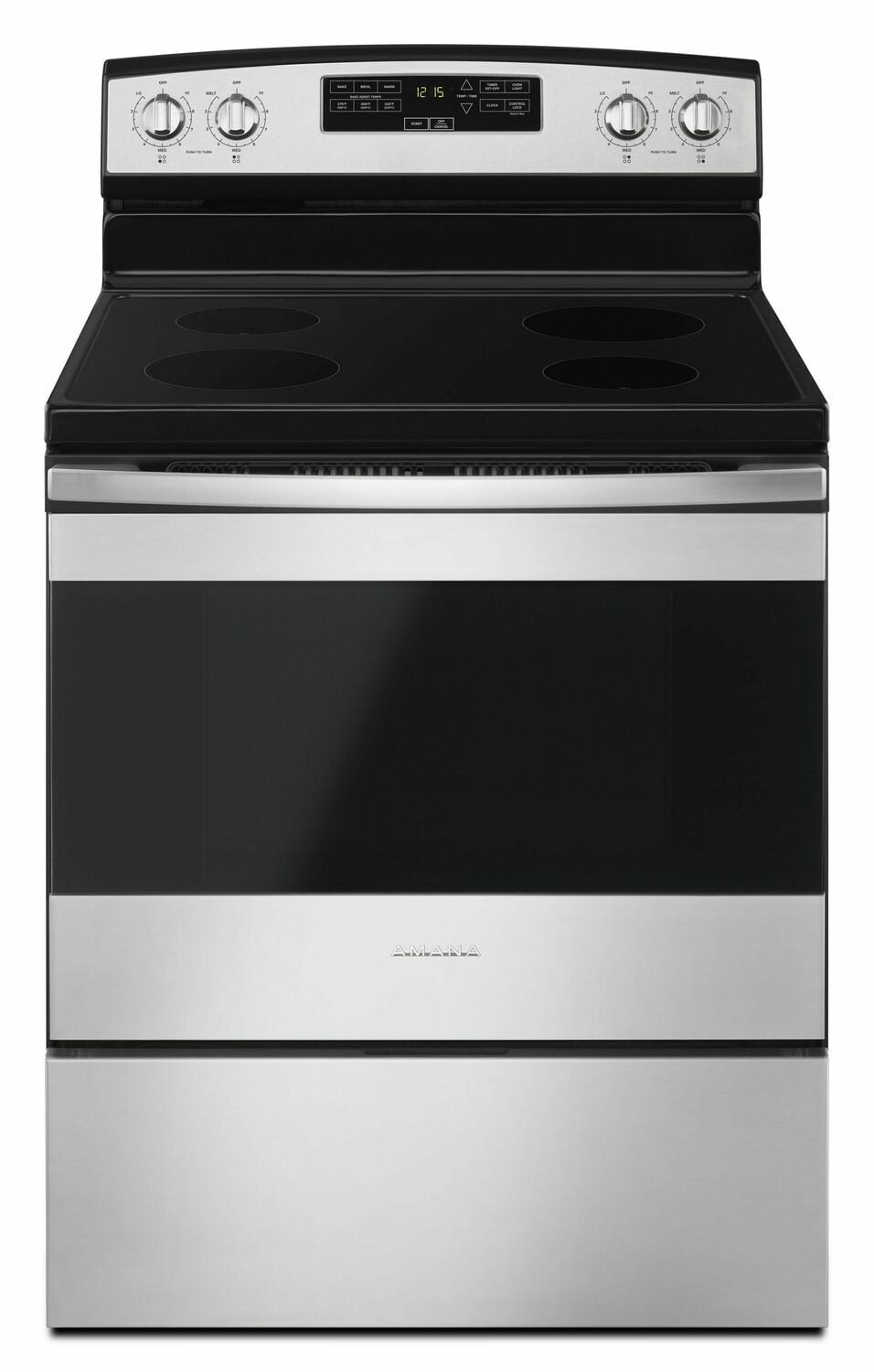 AER6303MFS by Amana - 30-inch Amana® Electric Range with Extra-Large Oven  Window