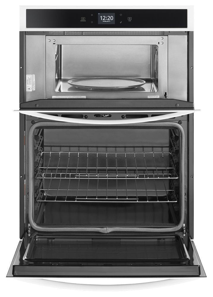 Whirlpool WOC54EC0HW 6.4 Cu. Ft. Smart Combination Wall Oven With Touchscreen