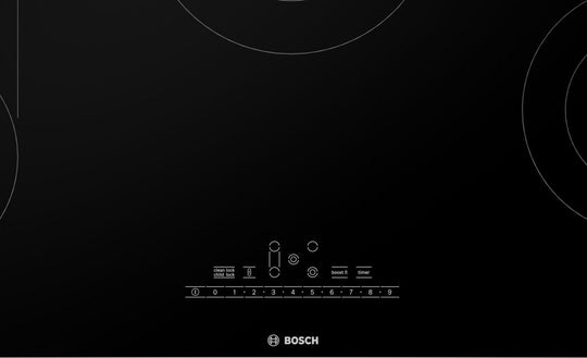 Bosch NET8669UC 800 Series Electric Cooktop 36'' Black, Surface Mount Without Frame Net8669Uc