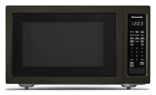 Kitchenaid KMCS1016GBS 21 3/4" Countertop Microwave Oven With Printshield Finish - 1200 Watt Black Stainless Steel With Printshield™ Finish