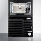 Summit BIM100 Commercially Listed Clear Icemaker With 100 Lb. Ice Production Capacity For Built-In Or Freestanding Use