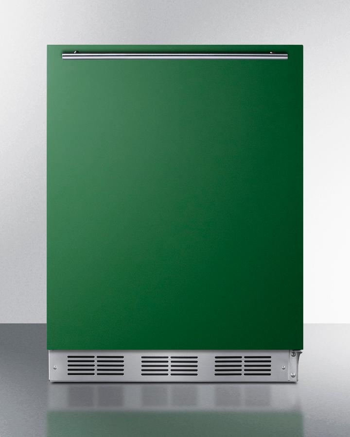 Summit BRF631BKG 24" Wide Refrigerator-Freezer
