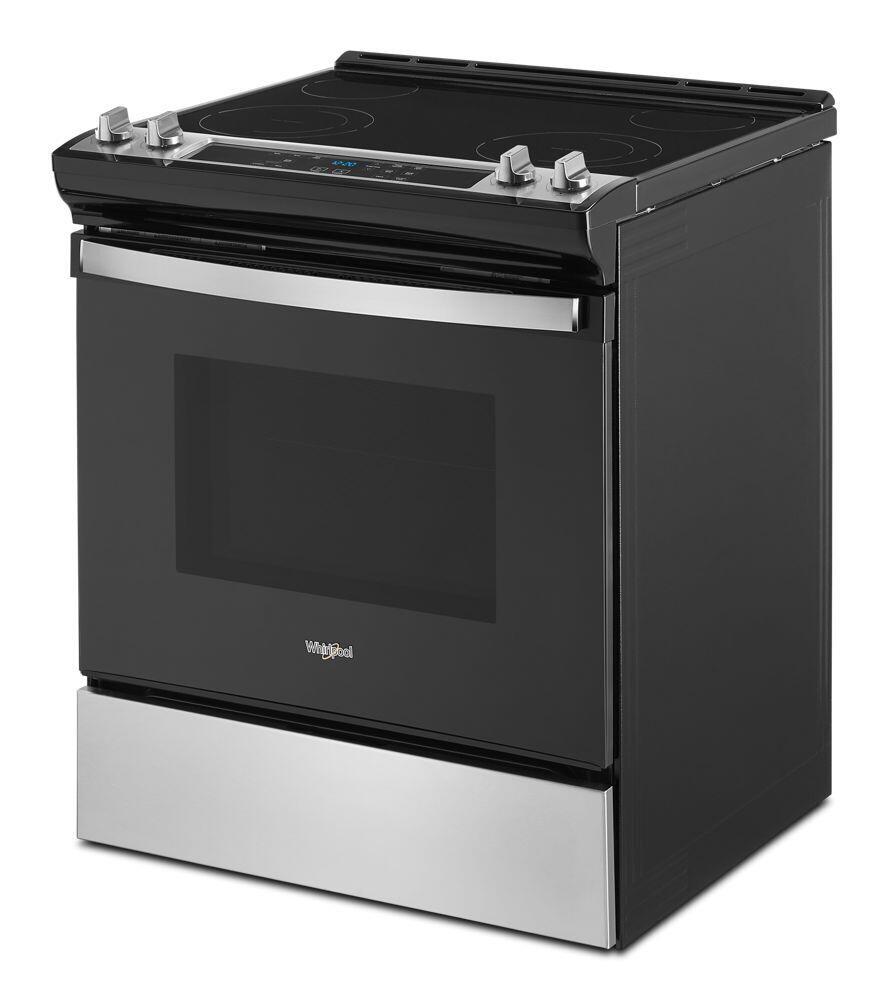 Whirlpool WEE515S0LS 4.8 Cu. Ft. Whirlpool® Electric Range With Frozen Bake™ Technology