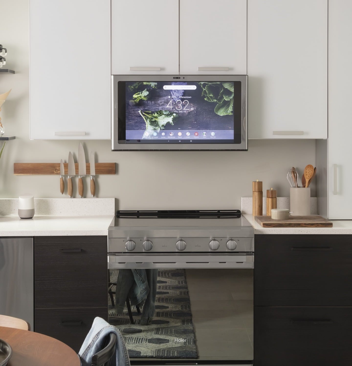 Haier QSS740RNSS 30" Smart Slide-In Electric Range With Convection